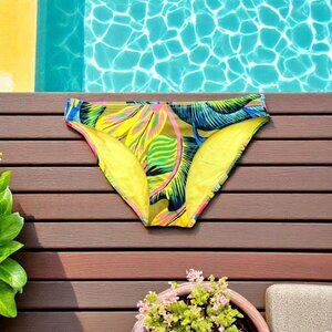 Aerie The Classic Bikini Bottom Tropical Size Small